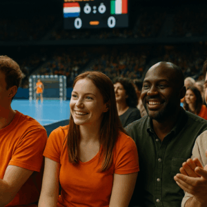 handbalinterland Den Bosch – WK Nederland – Italië met Brabant Maatjes