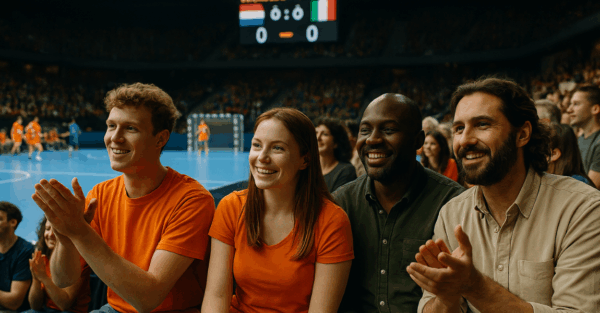 handbalinterland Den Bosch – WK Nederland – Italië met Brabant Maatjes