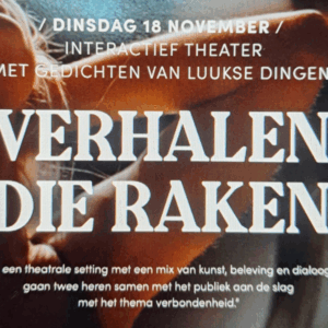 🎭 Theatershow: Verhalen die Raken (Dinsdag 18 nov 2025, 18+)