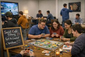 Social Café Tilburg spel & creatief – Brabant Maatjes in Den Herdgang