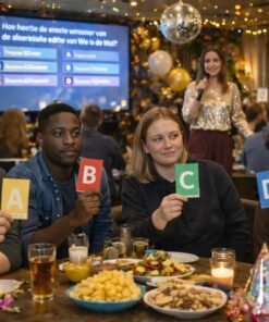 🎉 Nieuwjaarspubquiz met Prijzen – Tilburg & Online (Zaterdag 17 januari 2026, 18+)