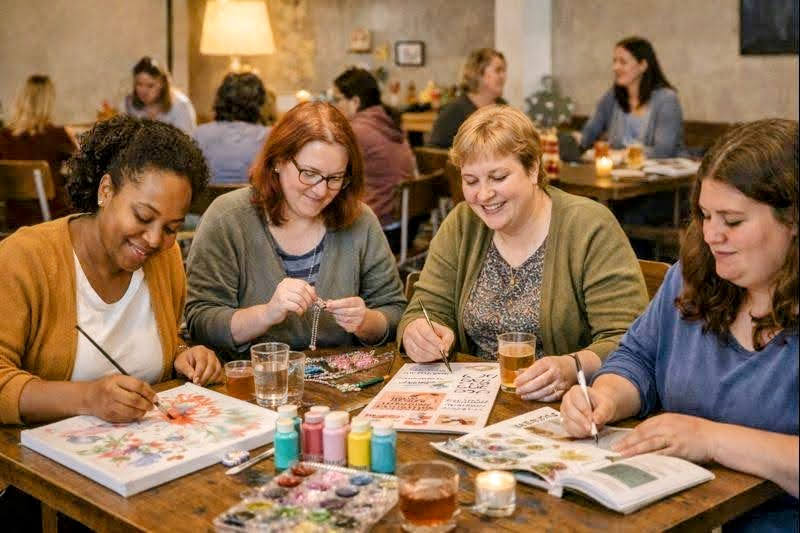 Social Café Tilburg vrouwen – creatieve ontmoeting (Vrijdag 6 feb 2026, 18+)