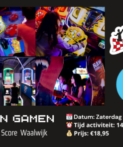 Samen gamen bij High Score in Waalwijk | 11 april 2026 | 18+