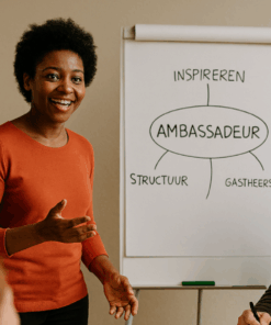 Workshop Maatje naar Ambassadeur bij Brabant Maatjes – vrijwilligers leren gastheerschap en ambassadeurschap.