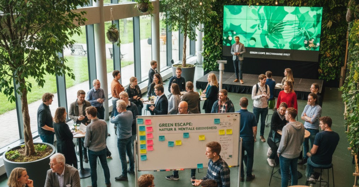 Green Escape Matchmaking Event – ontdek hoe natuur mentale gezondheid versterkt op 9 december in Den Bosch.