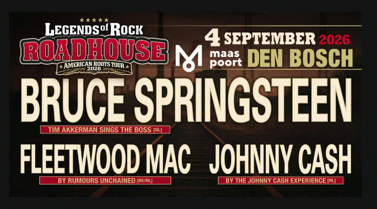 Legends of Rock Roadhouse – American Roots Edition (Vrijdag 4 september 2026, 18+)
