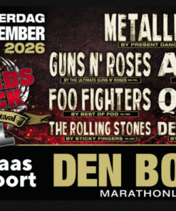 Legends of Rock - Tribute Festival XL (Zaterdag 5 september 2026, 18+)