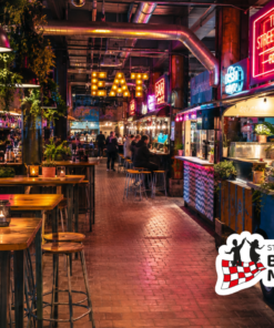Uit eten bij Down Town Gourmet Market Eindhoven  (Zaterdag 25 juli 2026, 18+)