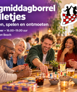 Vrijdagmiddagborrel & spelletjes in Den Bosch 💜